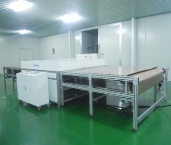 Front-rear semi-auto laminating machine